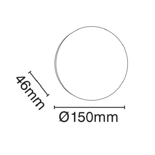 Επίτοιχο φωτιστικό γύψινο Epistar SMD5050 VK/09068 - second view